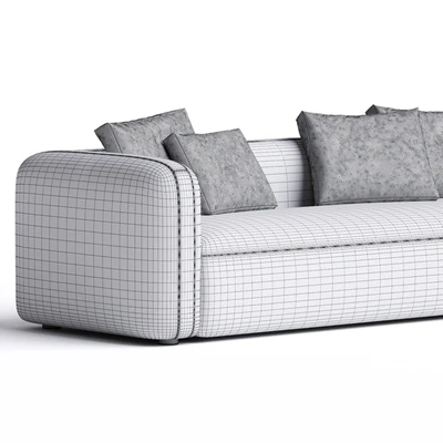 Nara Sofa, Gibson Wheat — View 2