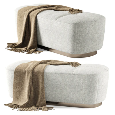 Minotti Jacques ottomans / Банкетка — Вид 3