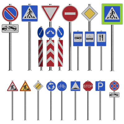 AVE Road Signs (4 Seasons) — Ver 5