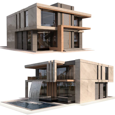 Villa with pool — Вид 3