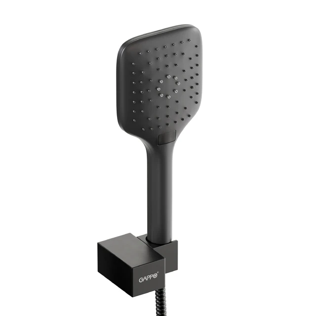 Gappo Shower Set Black Wall Mounted 001 — Download