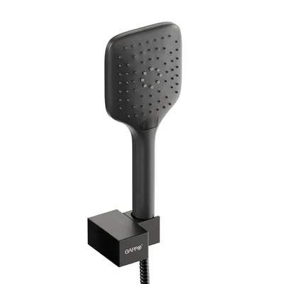 Gappo Shower Set Black Wall Mounted 001 — View 5