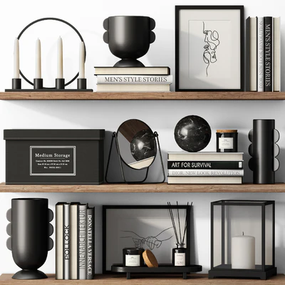 Decor set BLACK — Ver 1