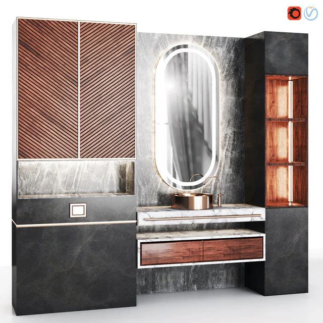 Bathroom furniture — Скачать