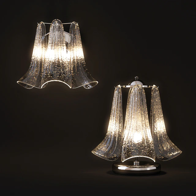 Novaresi Tulipani Wall lamp and Table lamp — Descargar