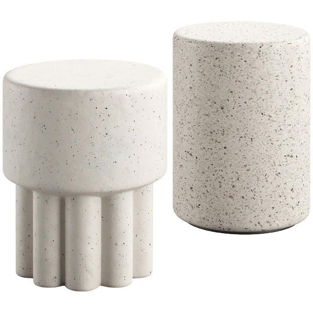 Mila Scallop Stool and Made Goods Castiel Stool — Скачать