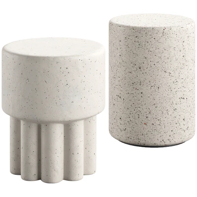 Mila Scallop Stool and Made Goods Castiel Stool — Вид 1