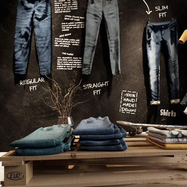Cloth Store Display Col1 — Descargar
