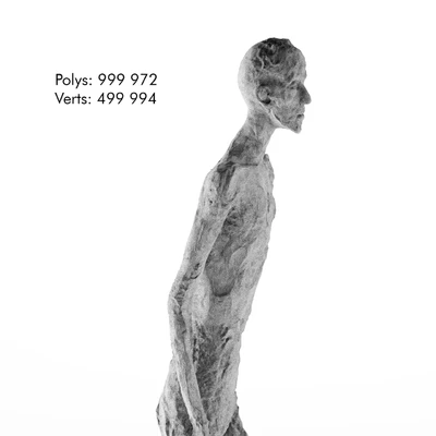 Alberto Giacometti, WALKING MAN I — Ver 4