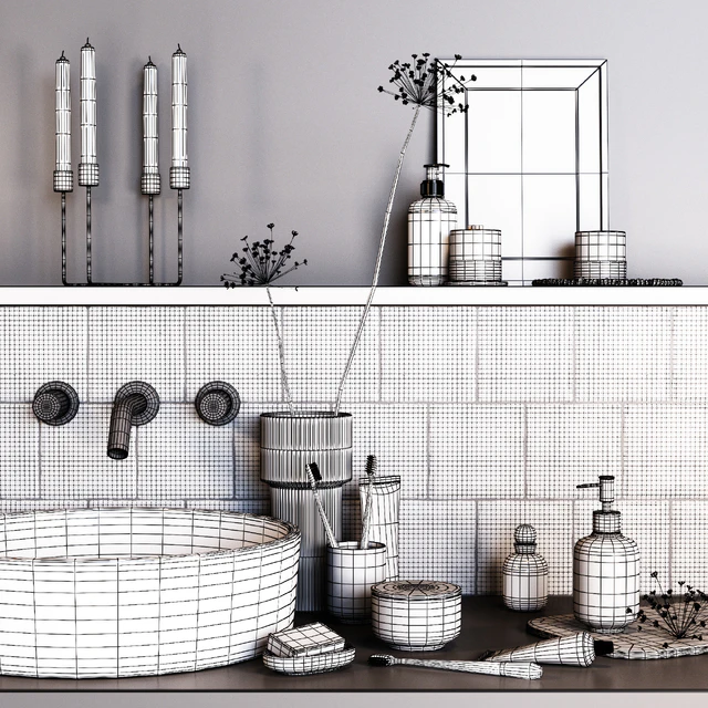 H&M Decorative bathroom set — Скачать