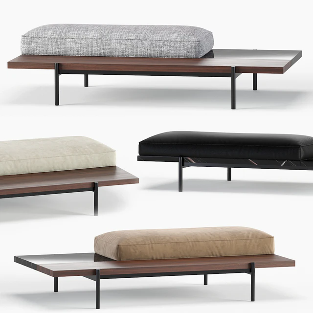 Superquadra Minotti Pouf 2021 Collection 2 Size — Descargar