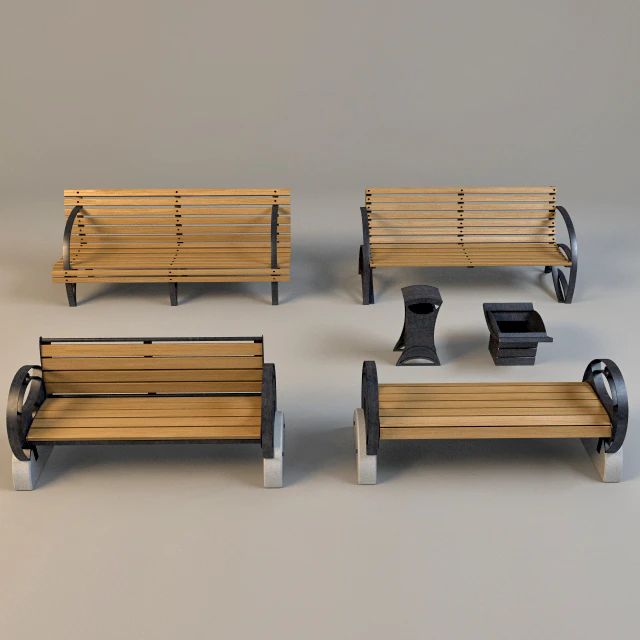 Benches and urns — Descargar