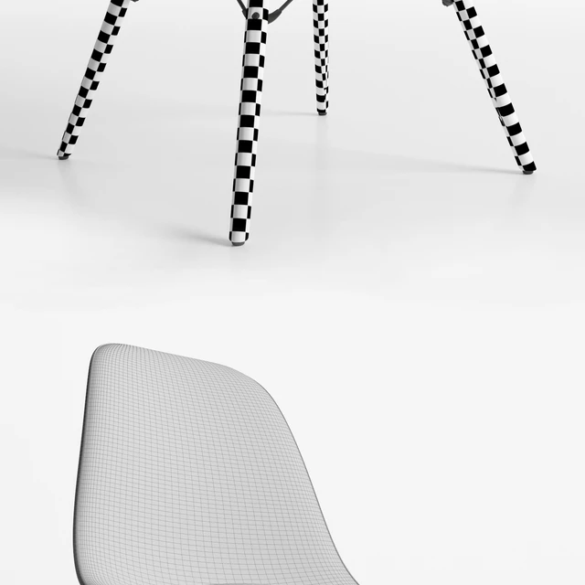 Eames DSW wood chairs — Descargar