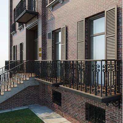 The facade of an English building — Ver 2