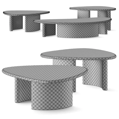 Castilleja Archipelagos Coffee Tables — Ver 4