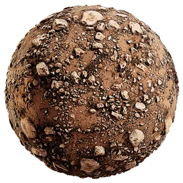 desert outback ground dirt rocky 001 — Скачать