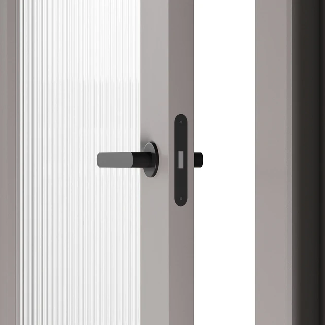 Interior doors with frame and fittings — Descargar