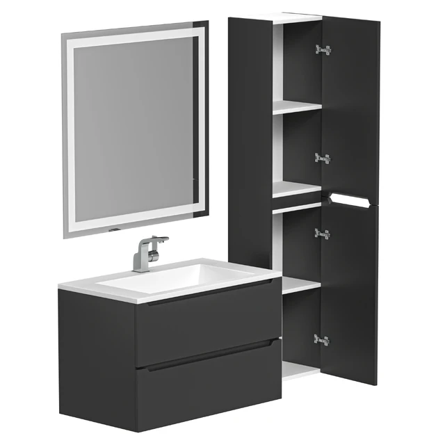 Bathroom furniture set Uperwood Tanos 80 cm — Descargar