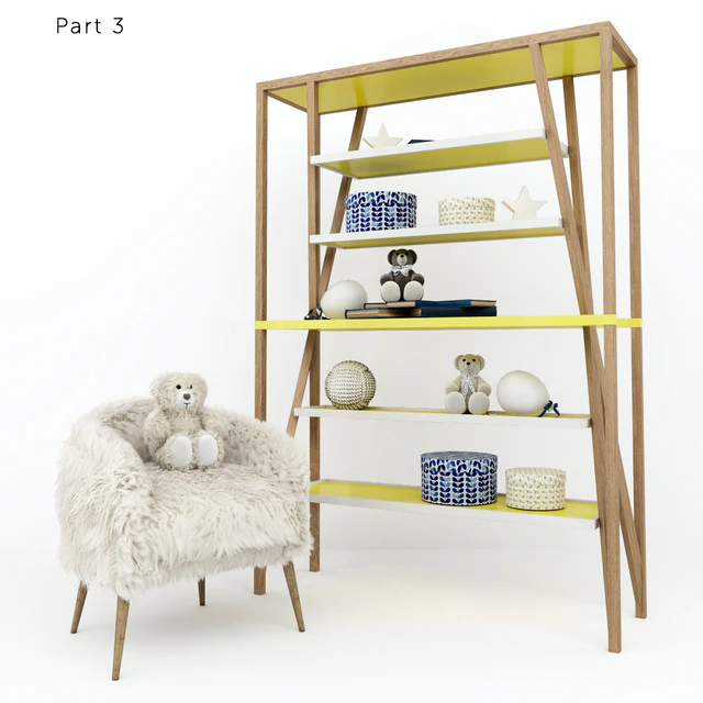 Children furniture nicola bacci tiramisu part3 — Скачать