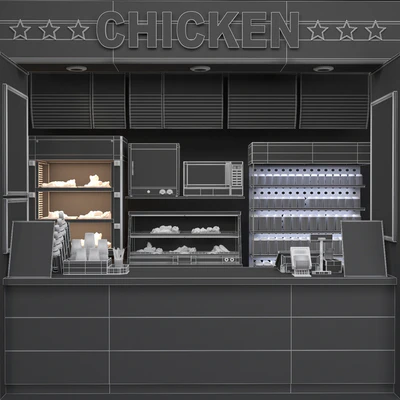 JC Fastfood and Coffee Kiosk 3 — Вид 3