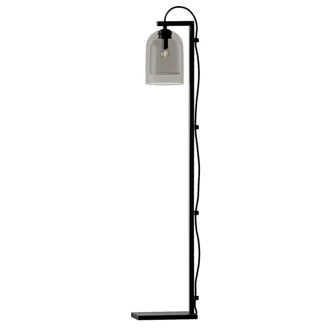 Articolo - LUMI Floor Lamps - Brass - Gray and Gray — Descargar