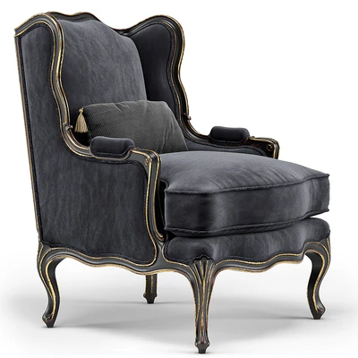 Louis XV Bergere Wing Armchair — Вид 4