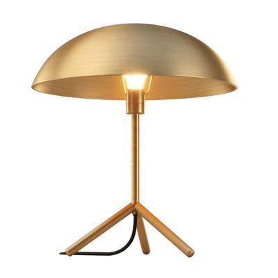 Bloomingville Tripod table lamp / Круглый металлический светильник — Вид 4