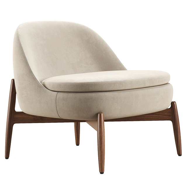 Sendai Easy Chair / Minotti — Скачать