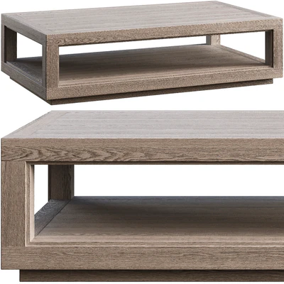 Coffee table Restoration Hardware Grand Framed — Ver 1