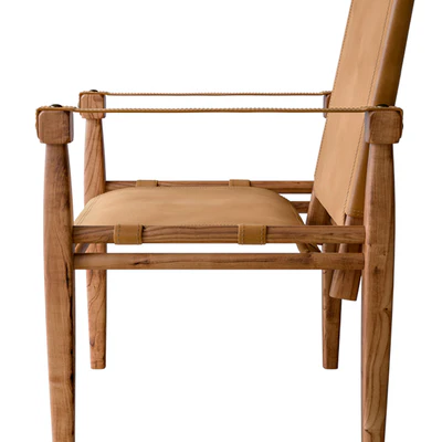 Leather Safari Chair — Ver 3