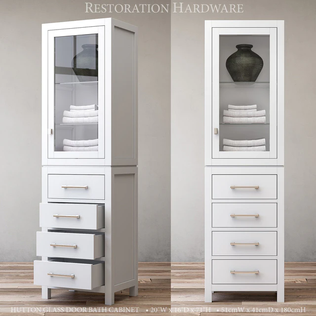 HUTTON GLASS DOOR BATH CABINET — Скачать