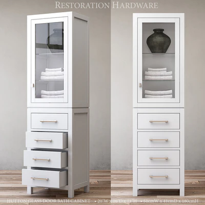 HUTTON GLASS DOOR BATH CABINET — Вид 1