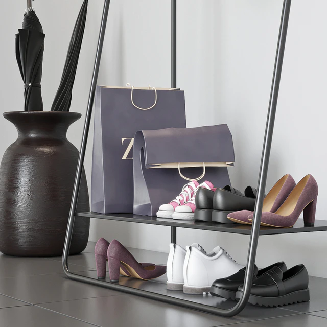 Cox & Cox Floor Standing Coat Rack — Descargar