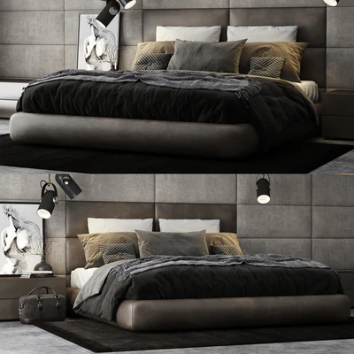 Poliform Dream Bed Headboard — Ver 2