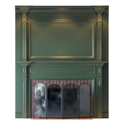 Classic fireplace — download
