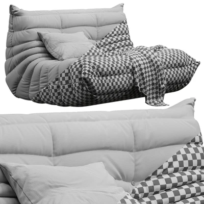 Модульный диван Togo Loveseat от Ligne Roset — Вид 4