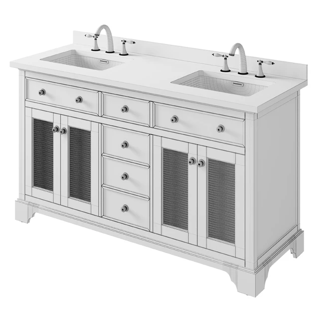 Туалетный столик OVE Ophelia 60 Almond Latte Vanity — Скачать