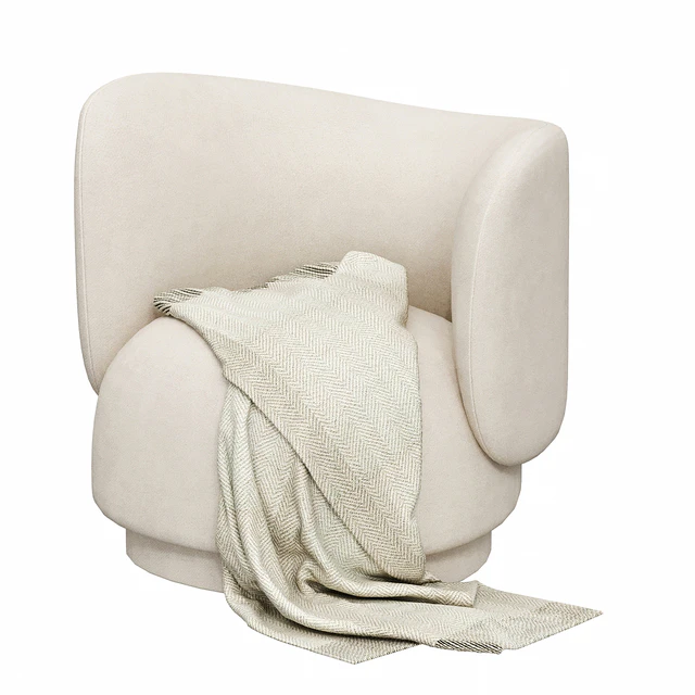 Rico Lounge Chair DESIGNED BY FERM LIVING — Скачать