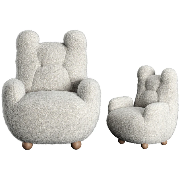 Papa baby bear armchair — Download