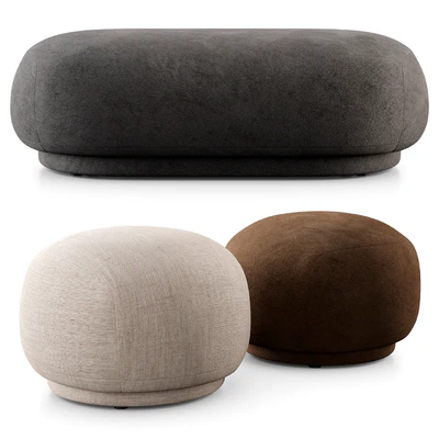 Rico Pouf And Ottoman By Ferm Living — Вид 4