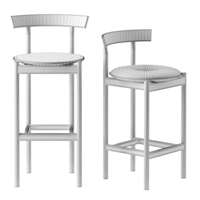 Comma Barstool by Herman Miller — Ver 2