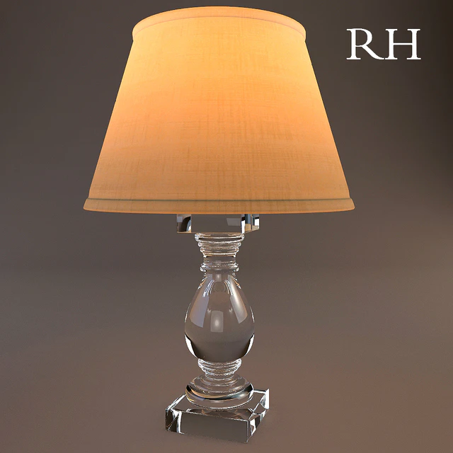 Crystal Banister Table Lamp — Скачать