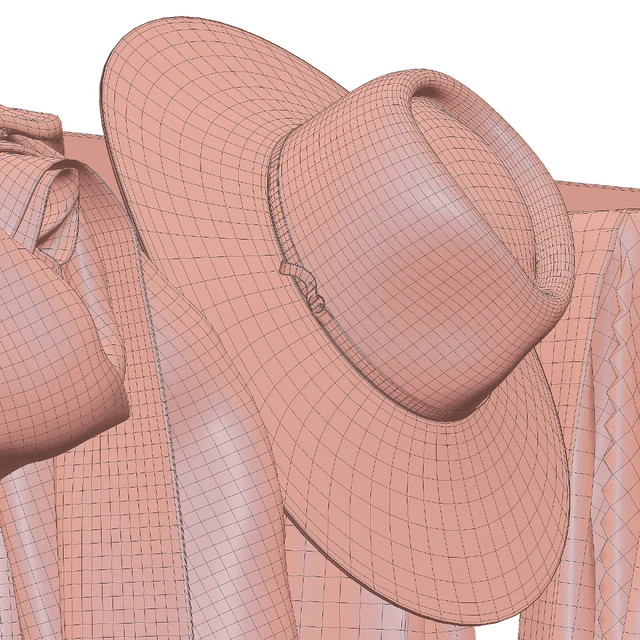 Hats and scarves on a hanger — Descargar