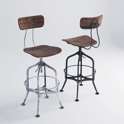 Wooden Antique Chair — Скачать