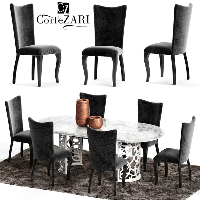 Corte Zari EVA Chair and FLORA Table — Скачать