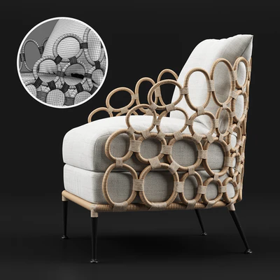 Palecek Ella Lounge Chair — Ver 2
