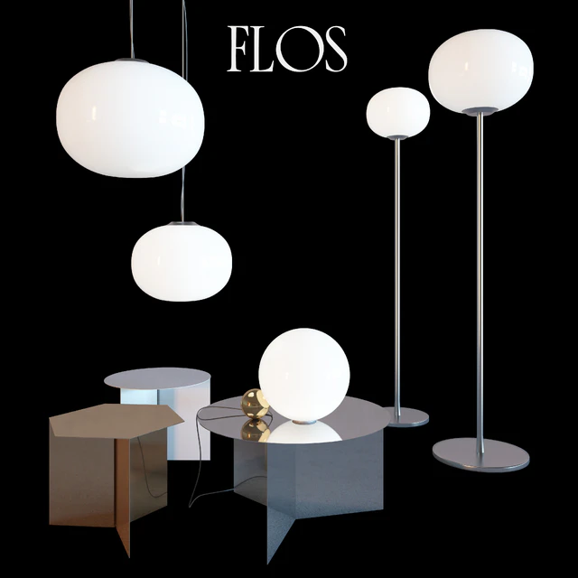 FLOS lamps + HAY tables — Descargar