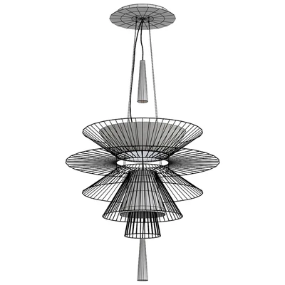Shade Metal Chandelier — Вид 2
