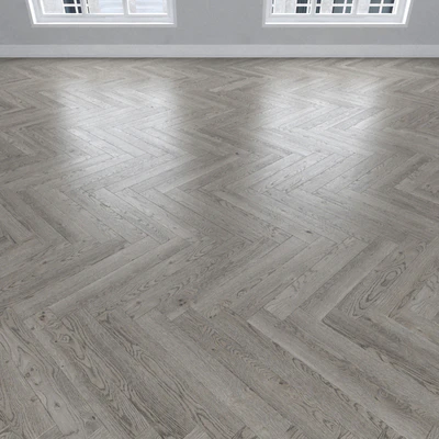 Parquet Oak gray, 3 types. Christmas tree, linear, chevron. — Ver 2