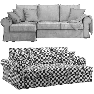 Ikea Backabro 2 (2 sofas) — Ver 2